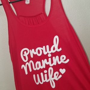 Marine Wife Tank Top